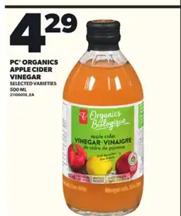 Loblaws PC ORGANICS VINEGAR, 500 ML offer