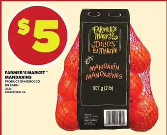 Loblaws FARMER'S MARKET MANDARINS, 2 LB offer