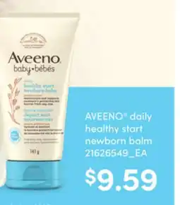 Loblaws AVEENO DAILY HEALTHY START NEWBORN BALM offer