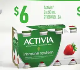 Loblaws ACTIVIA , 8x93ML offer