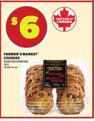 Loblaws FARMER'S MARKET COOKIES, 12'S offer