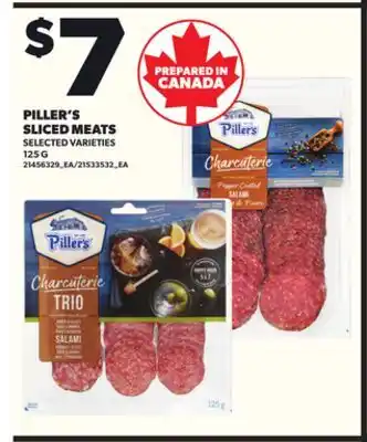 Loblaws PILLER'S SLICED MEATS, 125 G offer