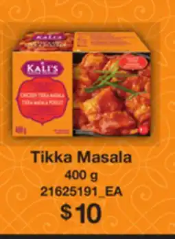 Loblaws TIKKA MASALA, 400g offer