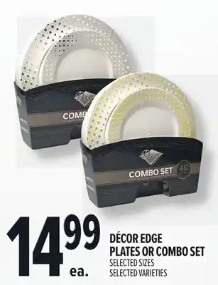 Metro DÉCOR EDGE PLATES OR COMBO SET offer