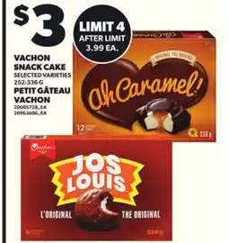 Independent Grocer VACHON SNACK CAKE, 252-336 G offer