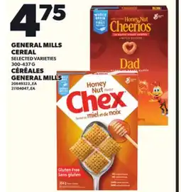 Independent Grocer GENERAL MILLS CEREAL, 300-437 G offer