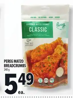 Metro PEREG MATZO BREADCRUMBS offer