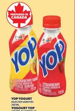 Independent Grocer YOP YOGURT, 200 ML offer