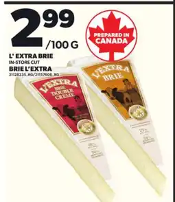 Independent Grocer L'EXTRA BRIE offer