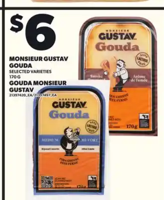 Independent Grocer MONSIEUR GUSTAV GOUDA, 170 G offer