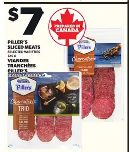 Independent Grocer PILLER'S SLICED MEATS, 125 G offer