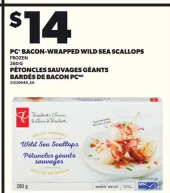 Independent Grocer PC BACON-WRAPPED WILD SEA SCALLOPS, 260 G offer