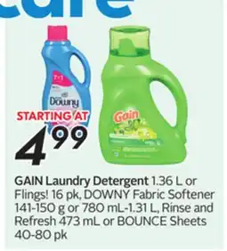 Sobeys GAIN Laundry Detergent offer