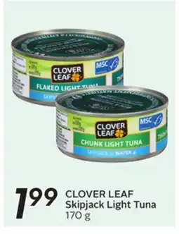 Sobeys CLOVER LEAF Skipjack Light Tuna offer