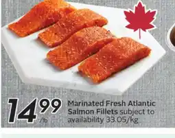 Sobeys Marinated Fresh Atlantic Salmon Fillets offer