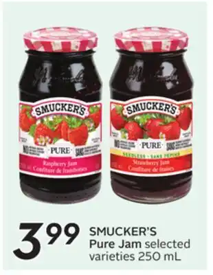 Sobeys SMUCKER'S Pure Jam offer