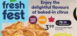 Sobeys Lemon Strudel Fingers - Citrus Fest offer