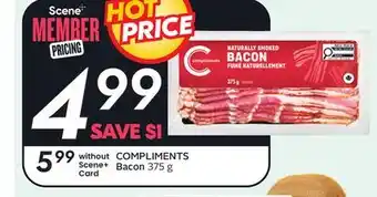 Sobeys COMPLIMENTS Bacon offer