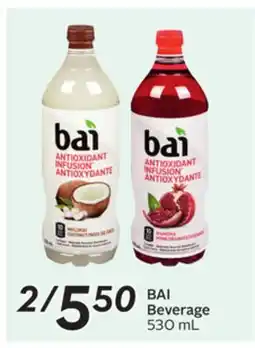 Sobeys BAI Beverage offer