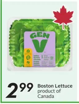 Sobeys Boston Lettuce offer