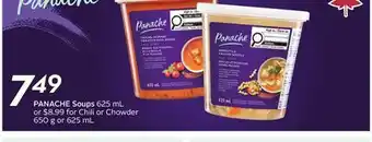 Sobeys PANACHE Soups offer