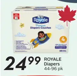 Sobeys ROYALE Diapers offer