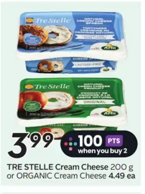 Sobeys TRE STELLE Cream Cheese offer