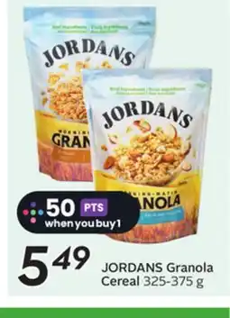 Sobeys JORDANS Granola Cereal offer