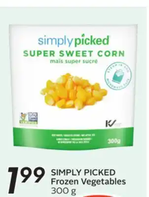 Sobeys SIMPLY PICKED Frozen Vegetables offer