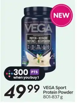 Sobeys VEGA Sport Protein Powder offer