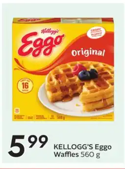 Sobeys KELLOGG'S Eggo Waffles offer