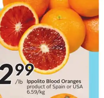 Sobeys Ippolito Blood Oranges - Citrus Fest offer