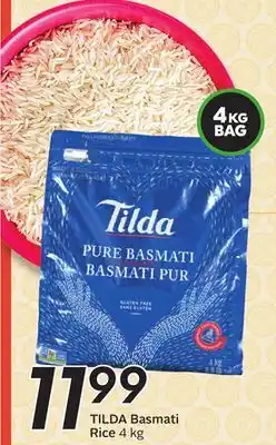 Sobeys TILDA Basmati Rice offer