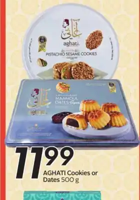 Sobeys AGHATI Cookies or Dates offer