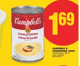 No Frills CAMPBELL'S CONDENSED SOUP, 284 ML offer