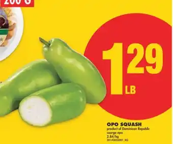 No Frills OPO SQUASH offer