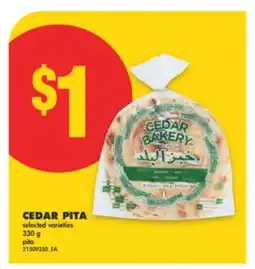 No Frills CEDAR PITA, 330 G offer