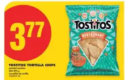 No Frills TOSTITOS TORTILLA CHIPS, 205-295 G offer