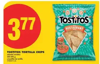 No Frills TOSTITOS TORTILLA CHIPS, 205-295 G offer