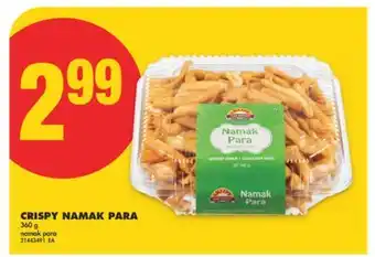 No Frills CRISPY NAMAK PARA, 360 G offer