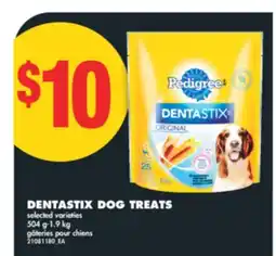 No Frills DENTASTIX DOG TREATS, 504 G-1.9 KG offer