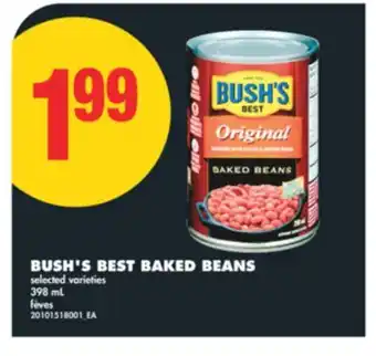 No Frills BUSH'S BEST BAKED BEANS, 398 ML offer