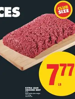 No Frills EXTRA LEAN GROUND BEEF offer