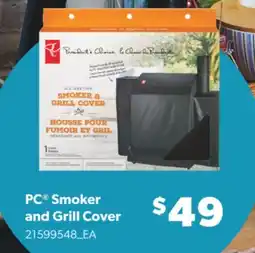 Real Canadian Superstore PC SMOKER AND GRILL COVER offer