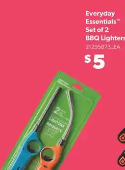 Real Canadian Superstore EVERYDAY ESSENTIALS SET OF 2 BBQ LIGHTERS offer