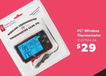 Real Canadian Superstore PC WIRELESS THERMOMETER offer