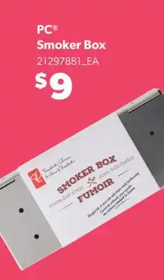 Real Canadian Superstore PC SMOKER BOX offer