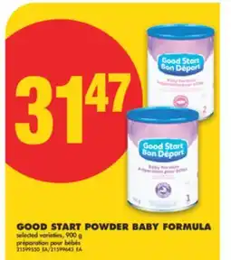 No Frills GOOD START POWDER BABY FORMULA, 900 G offer