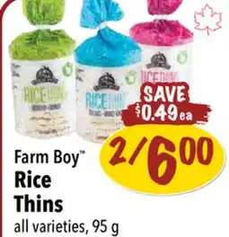 Farm Boy Farm Boy Rice Thins offer