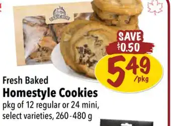 Farm Boy Fresh Baked Homestyle Cookies offer